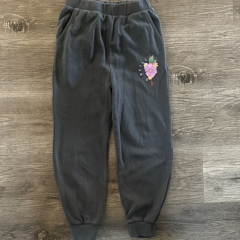 O'Neill Girls Joggers with Floral Accent